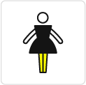 女性専用トイレあり