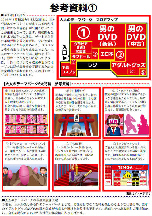 利根書店深谷本館【大人のテーマパーク】プレスリリース第2弾
