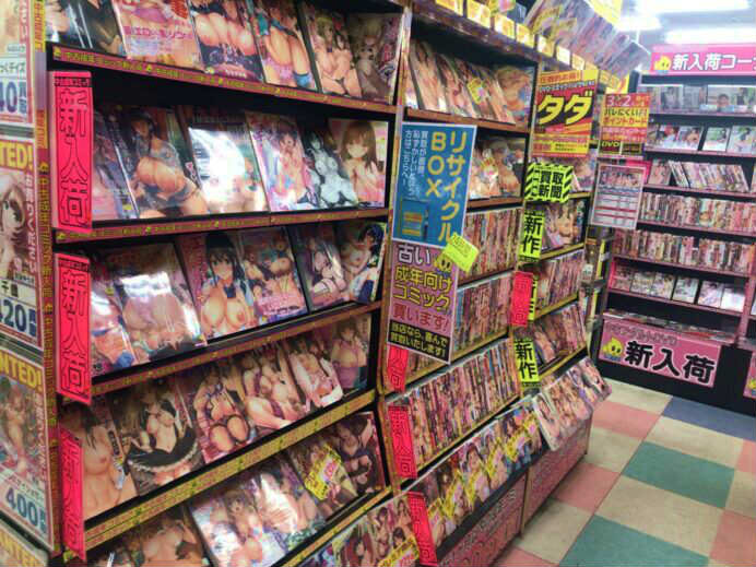 中古成年コミックコーナー
