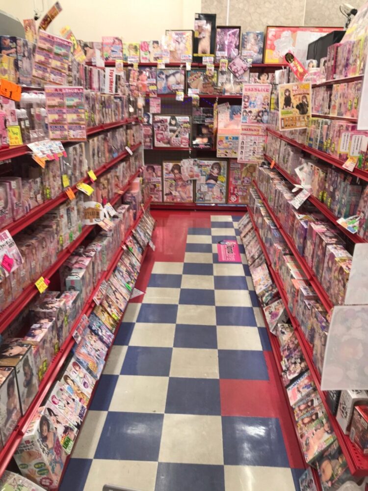 グッズ　オナホ売り場