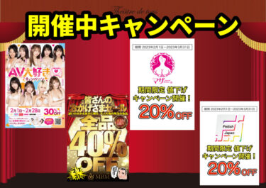 【新品DVD最大40％オフ！】2月のキャンペーン情報【最新作も対象！】