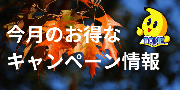 24年9月のキャンペーン情報